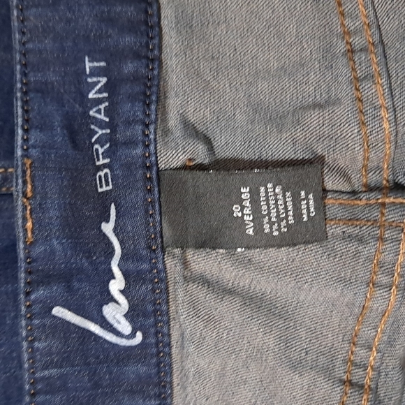 Lane Bryant Straight Slim Boot Genius Fit Jeans - Picture 8 of 9
